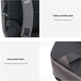کوله شیائومی Xiaomi Commuter Backpack 21L XDLGX-04 مناسب برای لپ تاپ 15.6 اینچ