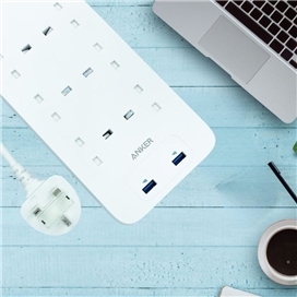چند راهی برق و شارژر انکر Anker 342 USB Power Strip A9182