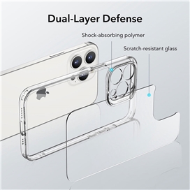 قاب شیشه‌ای آیفون 13 پرو مکس ESR Ice Shield Tempered-Glass Case iPhone 13 Pro Max