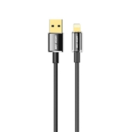 کابل شارژ لایتنینگ 1 متر گرین لاین Green Lion USB-A to Lightning Tough Cable GNTPTGHATLBK