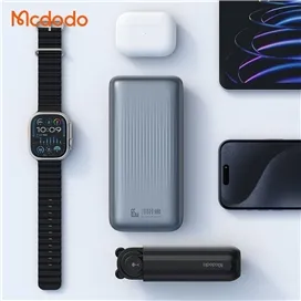پاوربانک 65 وات ظرفیت 20000 مک دودو بهمراه کابل شارژ Mcdodo 20000 mAh 65W light Interaction MC-446