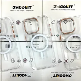 قاب برند JMGOKIT مدل مگ سیف استند دار مناسب برای Apple iPhone 15 Pro Max