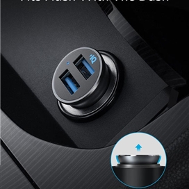 شارژر فندکی انکر PowerDrive 2 Alloy مدل A2727