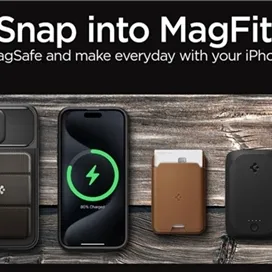 قاب اسپیگن آیفون 15 پرو مکس Spigen Optik Armor (MagFit)