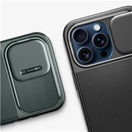 قاب اسپیگن آیفون 15 پرو مکس Spigen Optik Armor (MagFit)