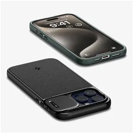 قاب اسپیگن آیفون 15 پرو مکس Spigen Optik Armor (MagFit)