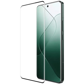 محافظ صفحه شیشه ای دورچسب تمام صفحه نیلکین شیائومی Xiaomi 14 Pro Ultra 3D CP+ Max