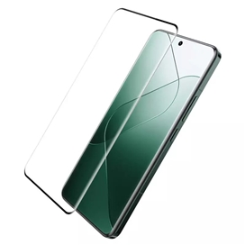 محافظ صفحه شیشه ای دورچسب تمام صفحه نیلکین شیائومی Xiaomi 14 Pro Ultra 3D CP+ Max