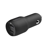 شارژر فندکی 24وات بلکین- Belkin BoostCharge Dual – مدل CCE001bt1MBK