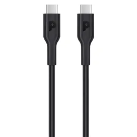 کابل شارژ دو سر تایپ سی 100 وات پاورولوژی Powerology Type-C To Type-C Data Cable PWCTC1M