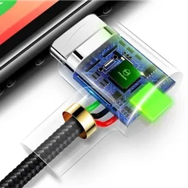 کابل شارژ و انتقال داده لایتنینگ مک دودو Mcdodo CA-538 90Degree Reversible Lightning Cable 1.2M