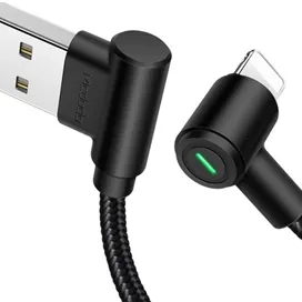 کابل شارژ و انتقال داده لایتنینگ مک دودو Mcdodo CA-538 90Degree Reversible Lightning Cable 1.2M