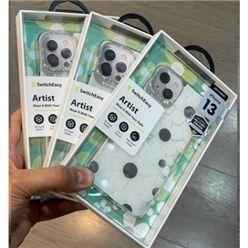 قاب برند SwitchEasy مدل Artist طرح Fleur مناسب برای Apple iPhone 13 Pro Max