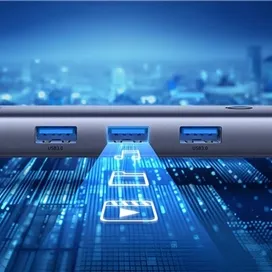 هاب 4 پورت USB بیسوس Baseus Hub UltraJoy Series 4-Port USB B0005280B811-12