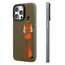 قاب YOUNGKIT یانگکیت Graceful Silhouette Bemice Gentle Orange Magsafe Series مناسب برای Apple iPhone 14 Pro Max