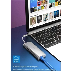 هاب 11 پورت USB-C WIWUمدل Alpha 11