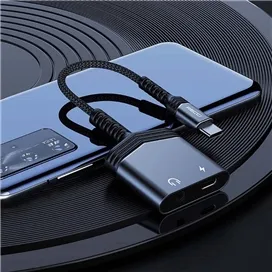 مبدل USB-C به USB-C و جک 3.5 میلی متری رسی مدل RDS-A19