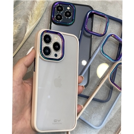 قاب دور رنگی QY مدل هفت رنگ مناسب برای Apple iPhone 13 Pro Max