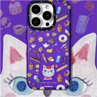 قاب YOUNGKIT یانگکیت Purple X Ken Smiths Series مناسب برای Apple iPhone 14 Pro