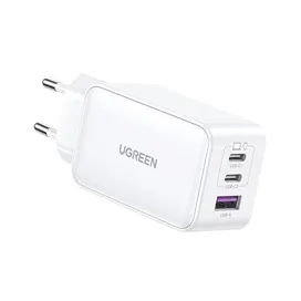 شارژر دیواری 65 وات با دو پورت USB-C و یک پورت USB-A یوگرین مدل CD244