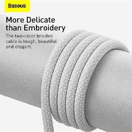 کابل لایتنینگ به Type C فست شارژ بیسوس Baseus Dynamic Series Cable CALD000002 طول 1 متر توان 20 وات