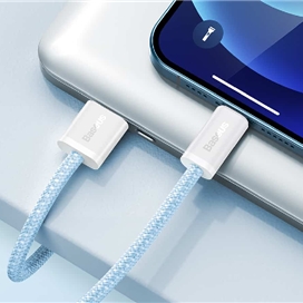کابل لایتنینگ به Type C فست شارژ بیسوس Baseus Dynamic Series Cable CALD000002 طول 1 متر توان 20 وات