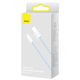 کابل لایتنینگ به Type C فست شارژ بیسوس Baseus Dynamic Series Cable CALD000002 طول 1 متر توان 20 وات