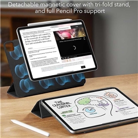 کاور آیپد پرو 11 مدل ESR Rebound Magnetic Case برای iPad Pro 11 (2024)
