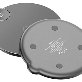 شارژر وایرلس 10 وات بیسوس Baseus Digital LED Display Wireless Charger WXSX-01
