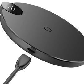شارژر وایرلس 10 وات بیسوس Baseus Digital LED Display Wireless Charger WXSX-01