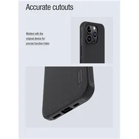کاور نیلکین مدل Frosted Shield Pro Magnetic مناسب برای گوشی موبایل اپل Apple iPhone 15 Pro Max