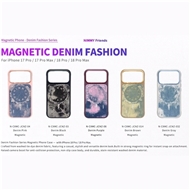 قاب برند نیمی مدل Nimmy Magnetic Denim Fashion Series مناسب برای Apple iPhone 17 Pro Max