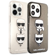 قاب Karl Lagerfeld کارل لاگرفلد اکلیلی اورجینال مدل Karl & Cat مناسب برای Apple iPhone 13 Pro Max