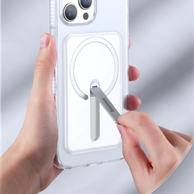 قاب محافظ مگنتی بیسوس آیفون Apple iPhone 13 Pro Max Baseus Magnetic Phone Case ARCX000202 استند دار