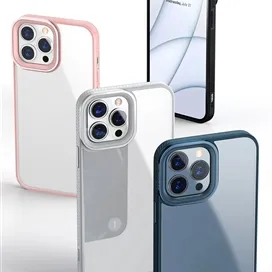 قاب محافظ بیسوس آیفون Apple iPhone 13 Pro Max Baseus Air Armor Crystal Phone Case  ARJT000201