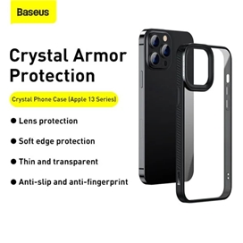 قاب محافظ بیسوس آیفون Apple iPhone 13 Pro Max Baseus Air Armor Crystal Phone Case  ARJT000201