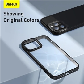 قاب محافظ بیسوس آیفون Apple iPhone 13 Pro Max Baseus Air Armor Crystal Phone Case  ARJT000201