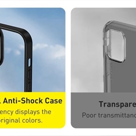 قاب محافظ بیسوس آیفون Apple iPhone 13 Pro Max Baseus Air Armor Crystal Phone Case  ARJT000201
