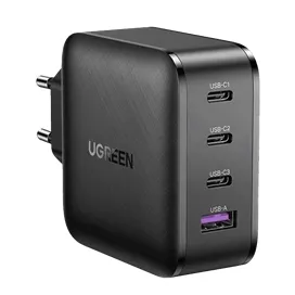 شارژر دیواری 65 وات با 3 پورت USB-C و 1 پورت USB-A یوگرین مدل CD224