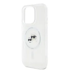 کاور کارل لاگرفلد اورجینال مدل MAGSAFE CLEAR K&C مناسب برای گوشی موبایل اپل آیفون 16 پرومکس