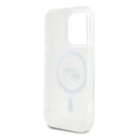 کاور کارل لاگرفلد اورجینال مدل MAGSAFE CLEAR K&C مناسب برای گوشی موبایل اپل آیفون 16 پرومکس
