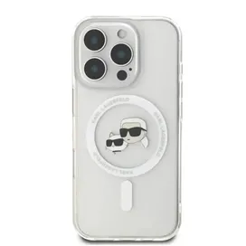 کاور کارل لاگرفلد اورجینال مدل MAGSAFE CLEAR K&C مناسب برای گوشی موبایل اپل آیفون 16 پرومکس