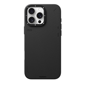قاب برند یانگکیت مدل Youngkit Simple Matte Leather Case magsafe مناسب برای Apple iPhone 16 Pro Max