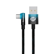 کابل تایپ سی گیمینگ بیسوس 1متر Baseus MVP2ELBOW TYPEC 100W CAVP000421