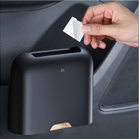 سطل زباله هوشمند بیسوس Baseus Smart Cleaner Trash Can CRLJT01-01 مناسب اتومبیل همراه 120 کیسه زباله