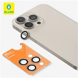 رینگ محافظ لنز اورجینال آیفون BLUEO ORIGIN METAL FRAME LENS PROTECTOR GLASS مناسب برای Apple iPhone 16