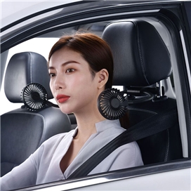 پنکه صندلی اتومبیل بیسوس Baseus Blustery Car Two-Headed Vehicle Fan CXJF-01 دارای دو فن