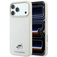 قاب کارل لاگرفلد Karl Lagerfel Grained MagSafe with Karl & Choupette Heads مناسب برای Apple iPhone 17 Pro