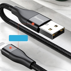کابل لایتنینگ به USB / Type-C دو کاره Baseus Dual Output CATLYW-G01 توان 18 وات طول 1 متر