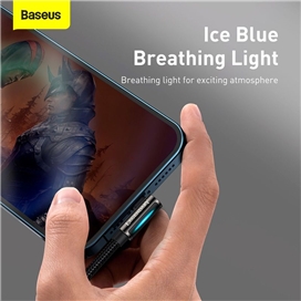 کابل لایتنینگ بیسوس Baseus Legend Series Elbow USB to iP CALCS-A01 طول 2 متر و توان 2.4 آمپر
